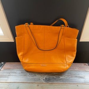 Coach shoulder bag- mustard yellow!